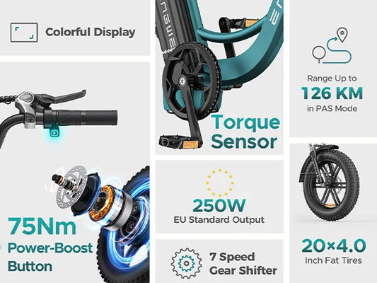 20" ENGWE L20 Boost Electric Hybrid Bike