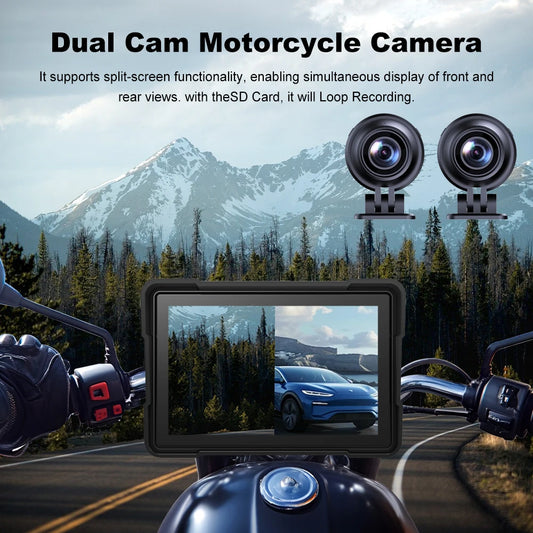 5" Portable Motorcycle GPS Navigator ZC11A