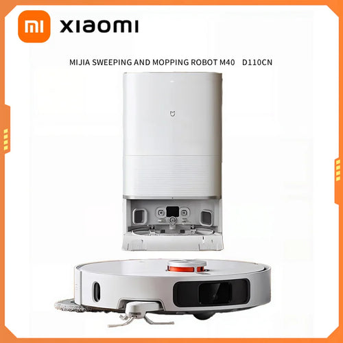 XIAOMI MIJIA M40 robotas dulkių siurblys, didelio tikslumo kliūčių vengimas, 12 kPa siurbimo galia, išmanus šluotos pakėlimas, LDS lazerinė navigacija