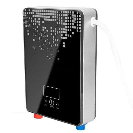 110V/220V Wall-Mounted Electric Instant Water Heater with Digital Thermostat Control
