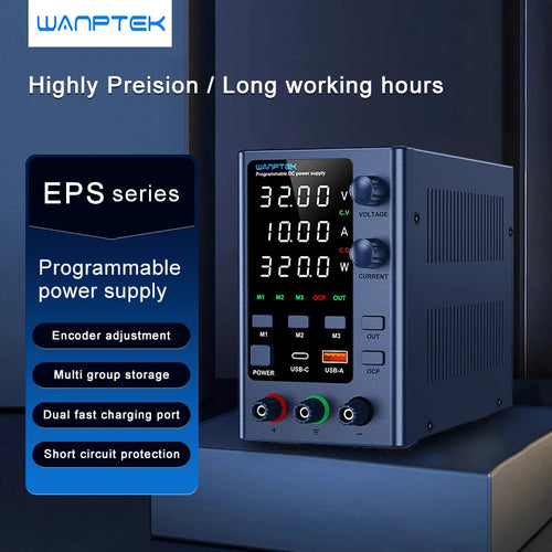 „Wanptek“ laboratorinis maitinimo šaltinis, reguliuojamas 30 V, 60 V, 120 V, skirtas telefonų remontui, reguliuojami laboratoriniai nuolatinės srovės maitinimo šaltiniai