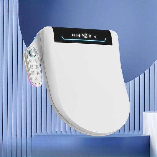 Smart Heated Bidet Toilet Seat – Instant Warm Water & Multi-Function Wash System
