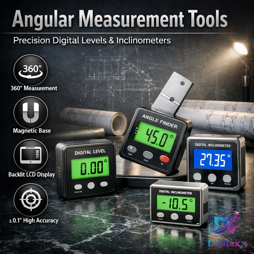 Angular Measurement Tools & Digital Levels