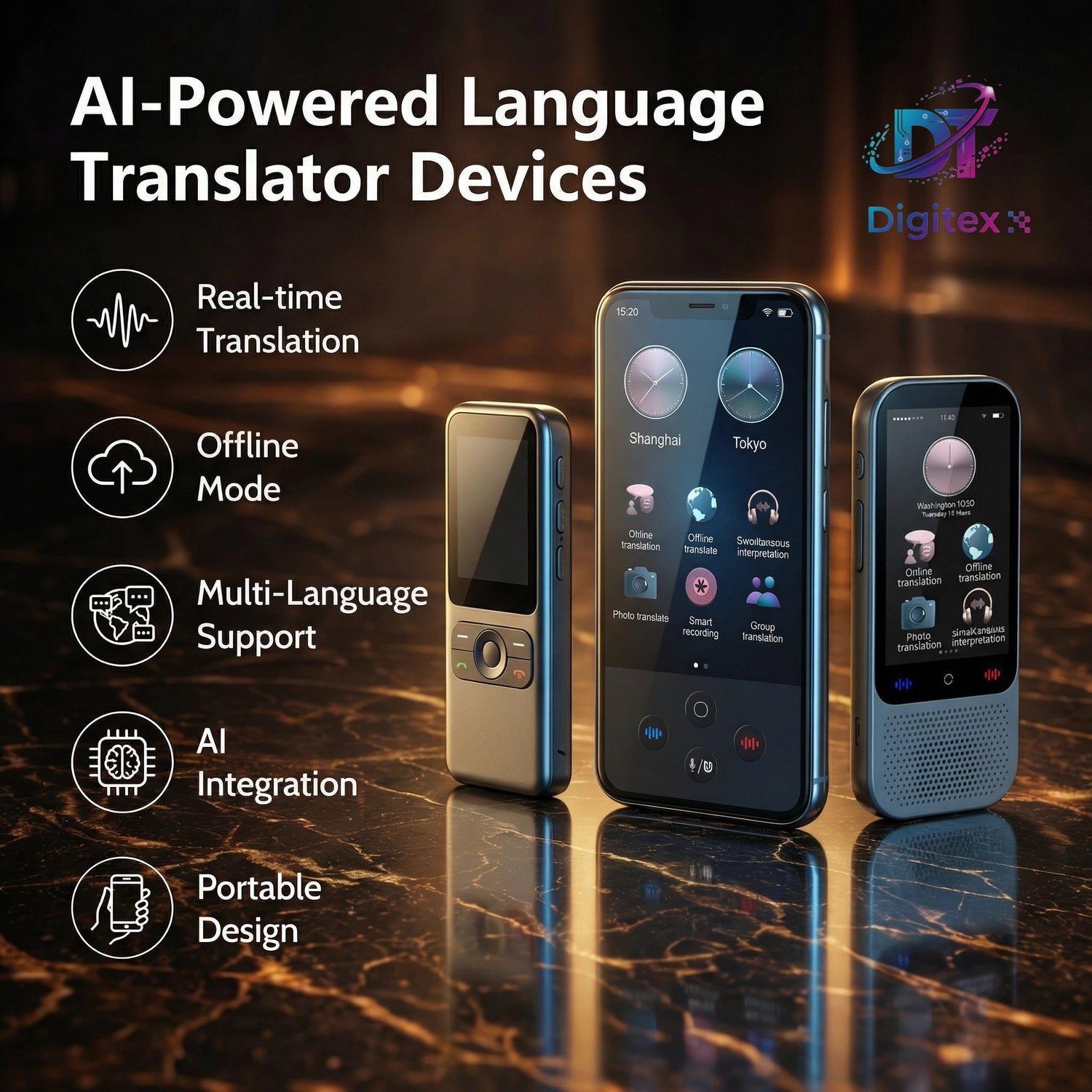 AI-Powered Language Translator Devices