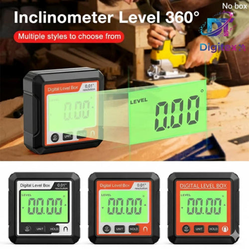 Kampų matavimo įrankiai ir skaitmeniniai nivelyrai