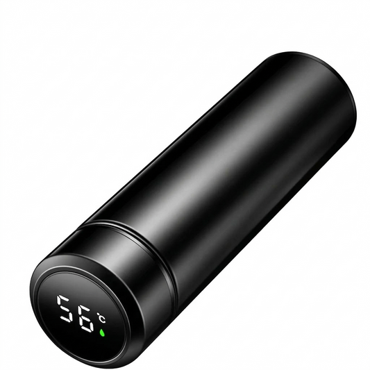 Smart Temperature Display Thermos Bottle – Stainless Steel Vacuum Flask