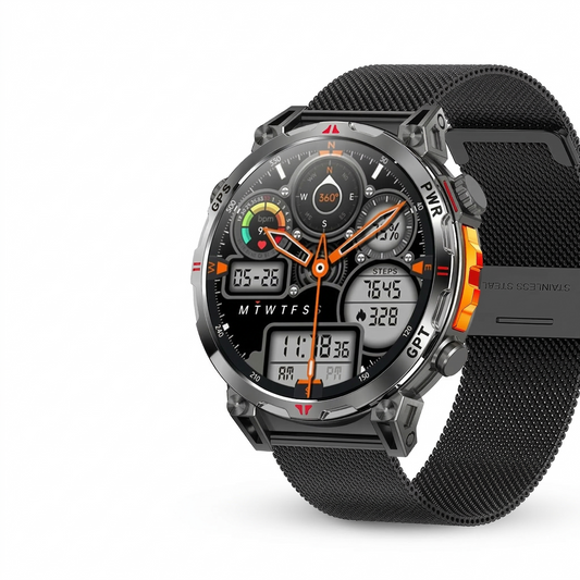 2026 New T-REX 3 GPS Sports Smartwatches Men Compass 10ATM Waterproof 24/7 Health Monitoring Chat GPT Bluetooth Call Smart Watch