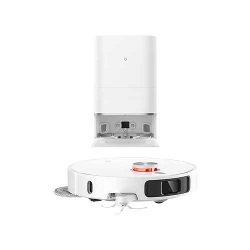 Robotiniam dulkių siurbliui M40, dviguboms robotinėms rankoms, kraštų šlavimui, 12000Pa, itin stipriam siurbimui, automatiniam valymui, valdomam programėle.