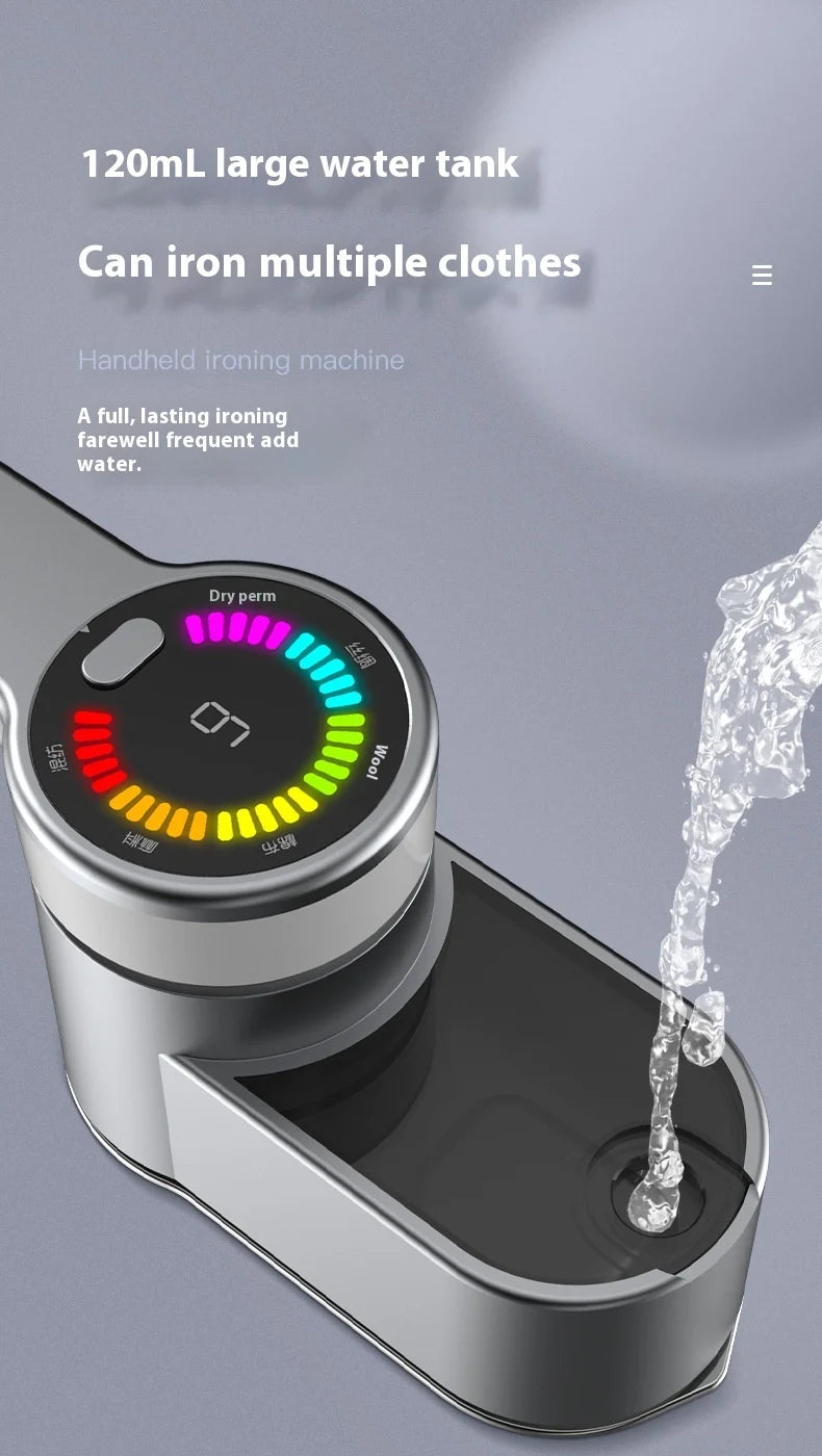 1200W Portable Handheld Garment Steamer – 120ml Fast Heat Multi-Fabric Steam Iron (220V)