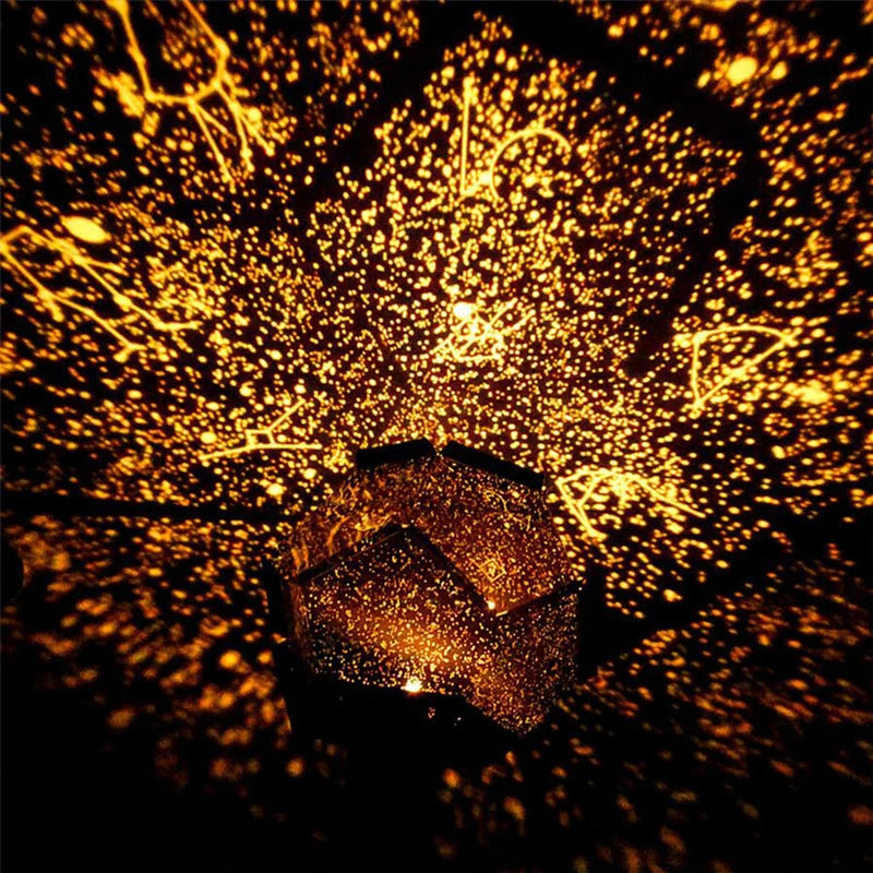 3D Ночник «Звездное небо» LED Романтическая лампа в виде звездного неба, космическая проекция для детей, подарок для дома и вечеринки