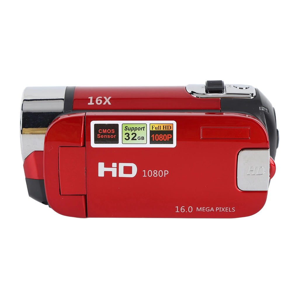 4K 48MP Ultra HD Digital Camcorder 2.7in 180° Rotatable Screen 16X Digital Zoom Video Camera for Vlogging Travel with USB Cable