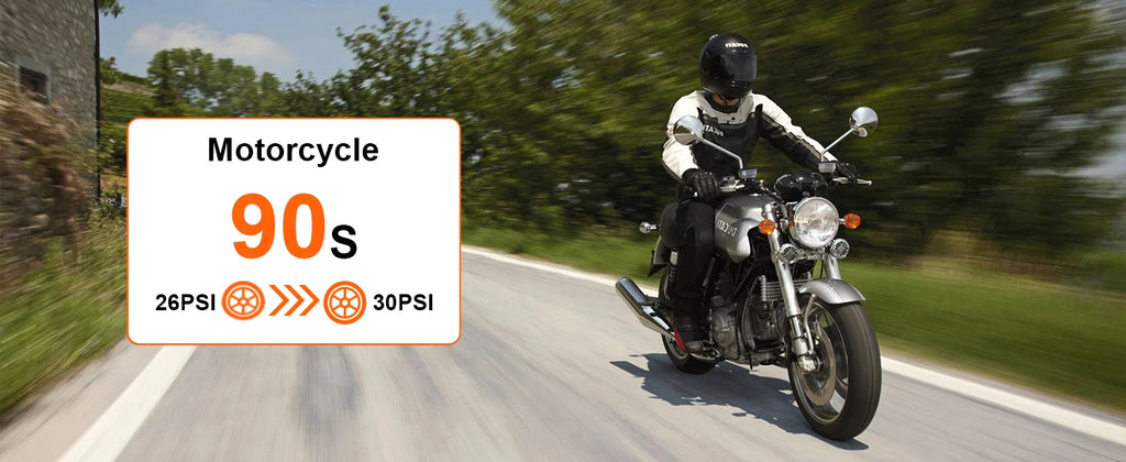 160 PSI nešiojamas padangų pripūtimo oro kompresorius su padangų slėgio matuokliu automobilių, dviračių, motociklų padangoms, kamuoliams ir kt.