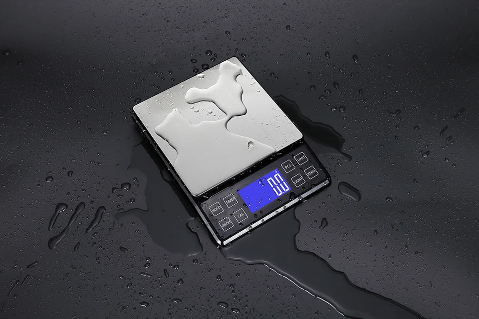 Цифровые кухонные весы 3/5/10 кг, нержавеющая сталь, портативные кухонные весы для продуктов, светодиодный дисплей, электронные весы для ювелирных изделий и выпечки.