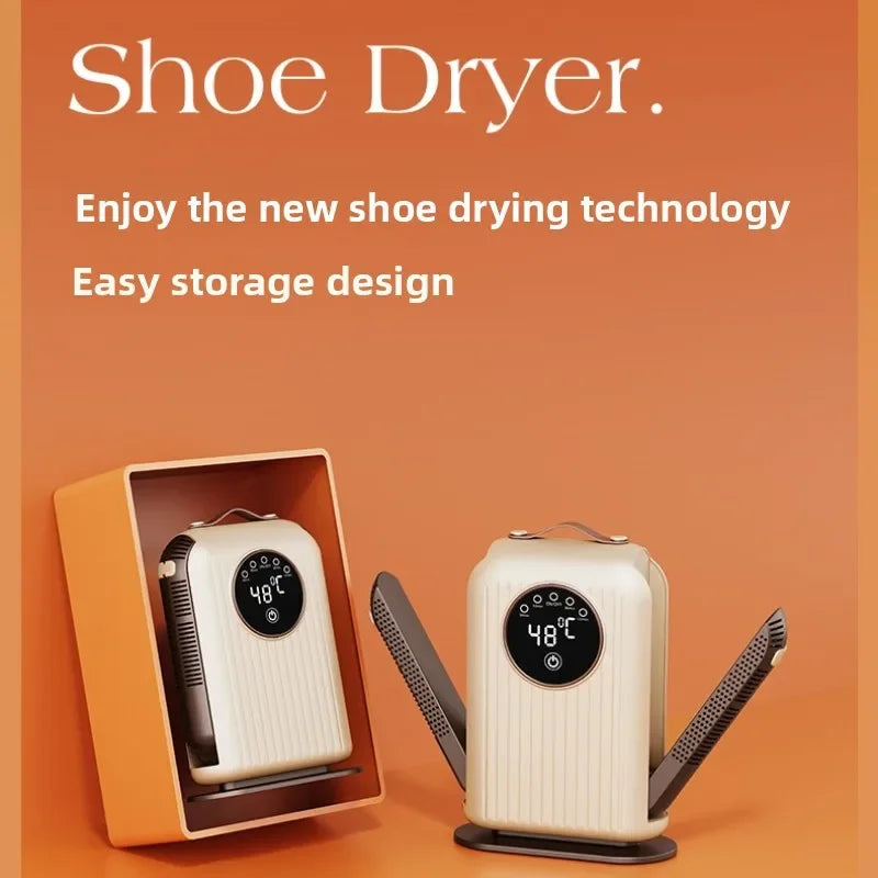 2025 NEW Electric Footwear Dryer: For Shoes & Boots, Quick Dry, Deodorizer, Waterproof, with Timer & 48℃ Constant Temperature
