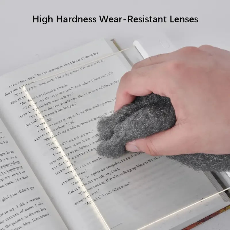 1 шт. Светодиодный плоский светильник ночного видения для чтения, защиты глаз, ночник для студентов, креативный светодиодный светильник для книг, обеспечивающий уход за глазами.