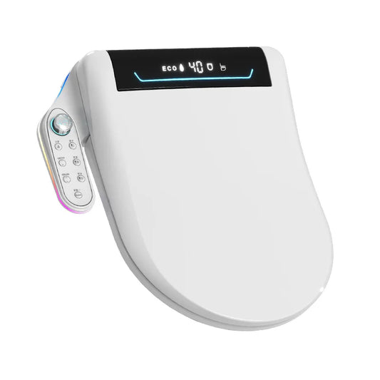Smart Heated Bidet Toilet Seat – Instant Warm Water & Multi-Function Wash System
