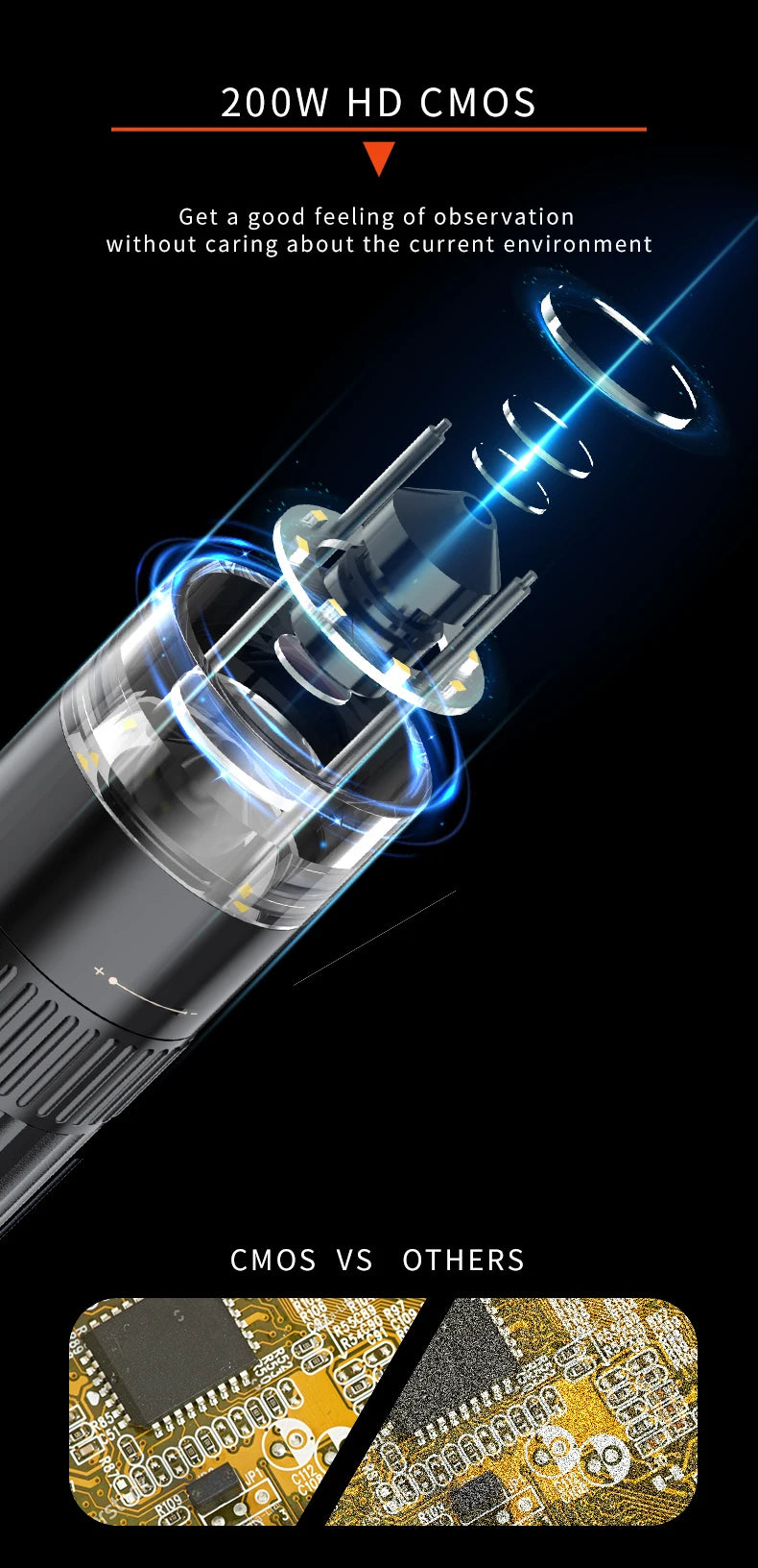 1000X Magnification Digital Microscope 1080p USB Electron Microscopios 8 LED Light Video Photo for Electronics Repair PCB PC