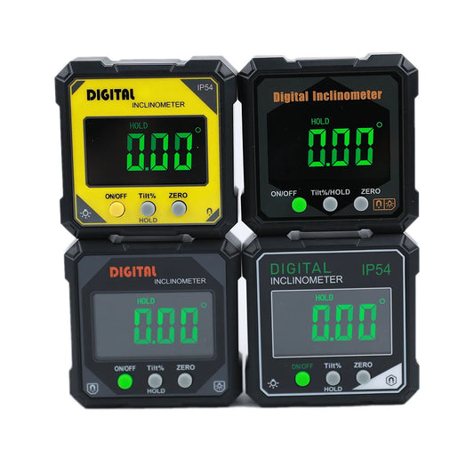 360° Digital Angle Meter – Magnetic Precision Level Electronic Inclinometer with Backlit LCD & ±0.2° Accuracy