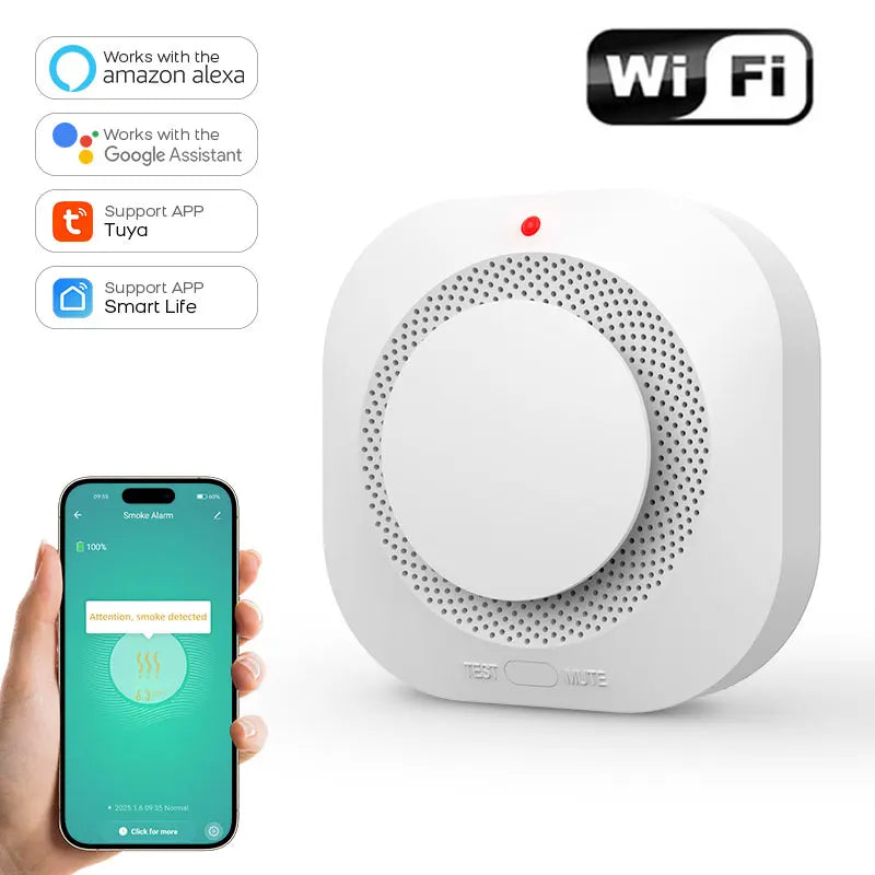 Smart WiFi Smoke Sensor