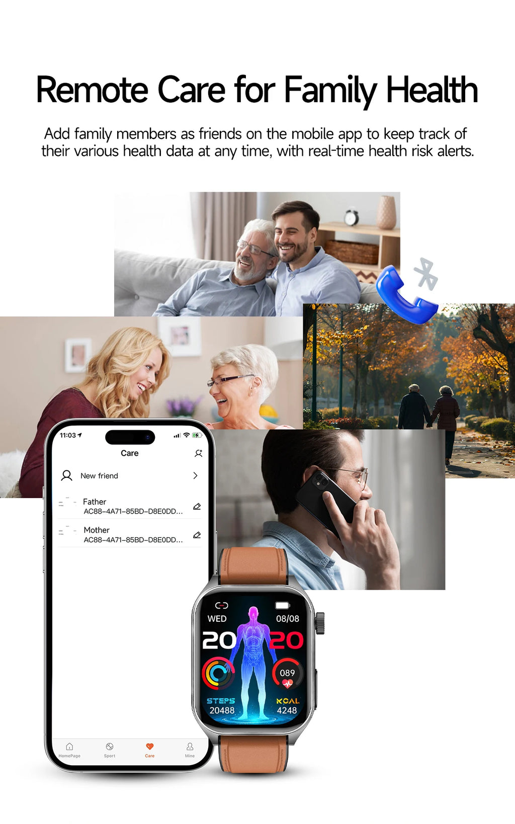 2026 m. Naujas dirbtinio intelekto mokslas Diagnostika EKG Sveikata Išmanusis laikrodis Vyrams Kraujospūdis Lipidai Šlapimo rūgštis Lazerinė terapija Sveikata Išmanioji apyrankė Vyrams