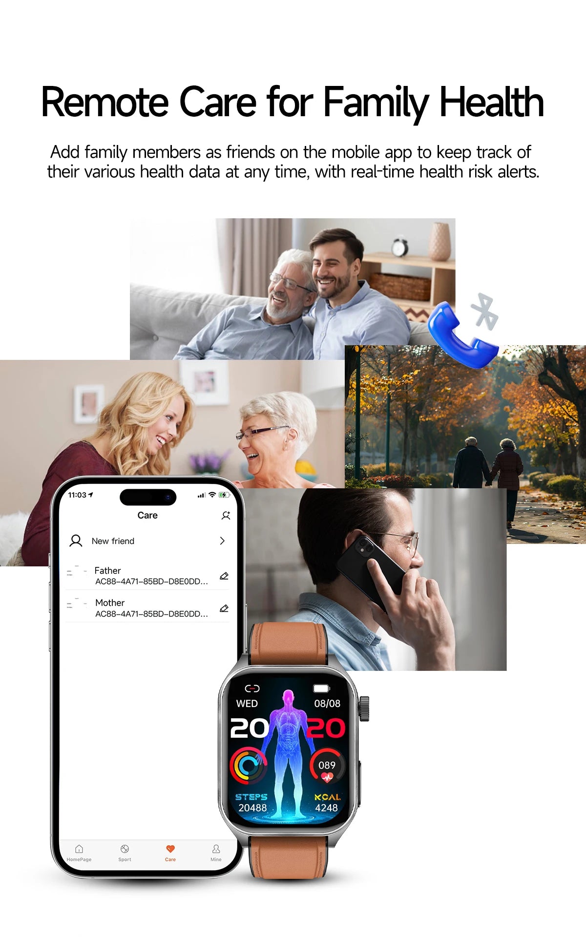 2026 m. Naujas dirbtinio intelekto mokslas Diagnostika EKG Sveikata Išmanusis laikrodis Vyrams Kraujospūdis Lipidai Šlapimo rūgštis Lazerinė terapija Sveikata Išmanioji apyrankė Vyrams