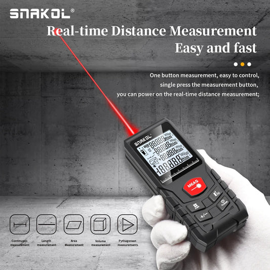 Digital Laser Distance Meter – Precision Measuring Tool (50–120m)
