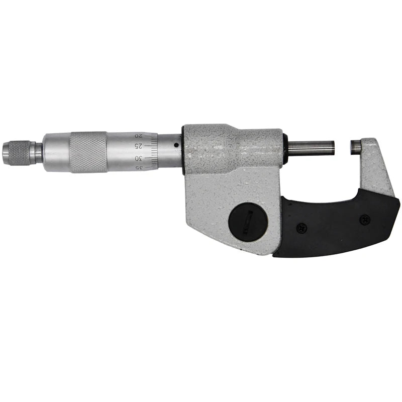 Цифровой микрометр 0-25 мм со шкалой, электронный наружный микрометр, микрометрический калибр 0,001 мм.