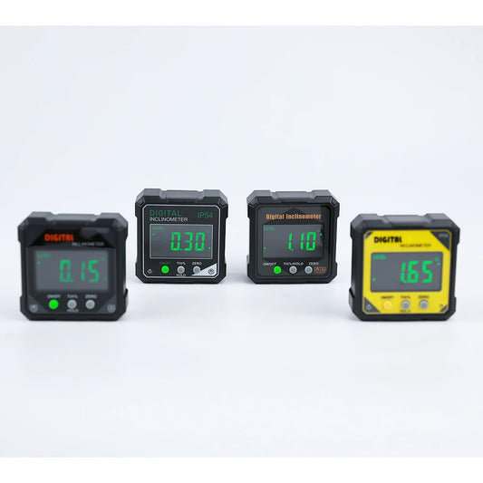 360° Digital Angle Meter – Magnetic Precision Level Electronic Inclinometer with Backlit LCD & ±0.2° Accuracy