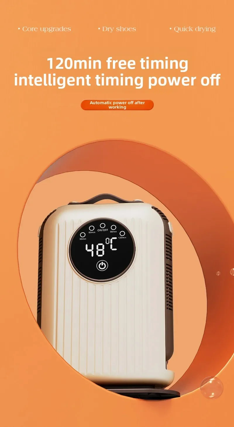 2025 NEW Electric Footwear Dryer: For Shoes & Boots, Quick Dry, Deodorizer, Waterproof, with Timer & 48℃ Constant Temperature