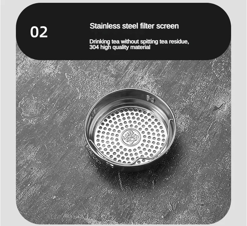 Smart LED Temperature Thermos Bottle – 304 Stainless Steel Vacuum Flask (500ML / 1L)