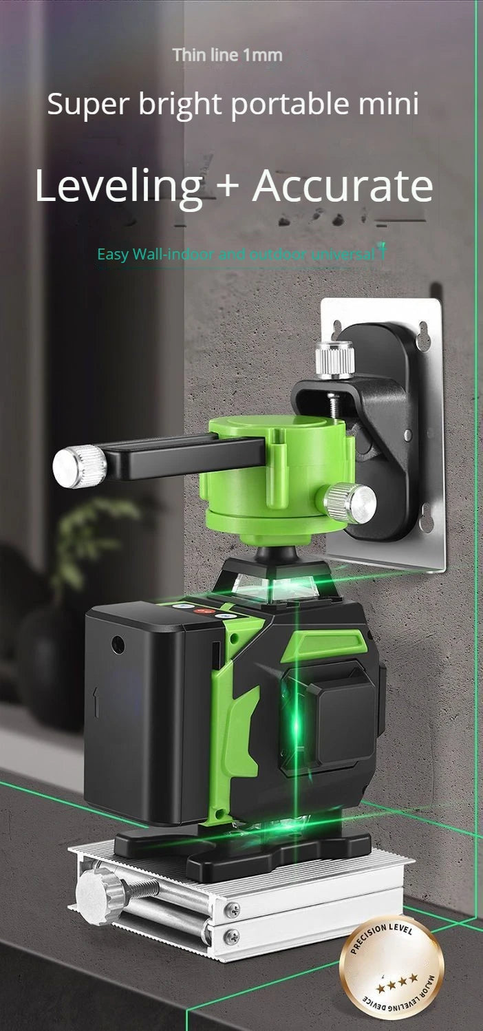 16 Lines Laser Level Green Line SelfLeveling 360 Horizontal And Vertical Professional Building Mini Laser Level