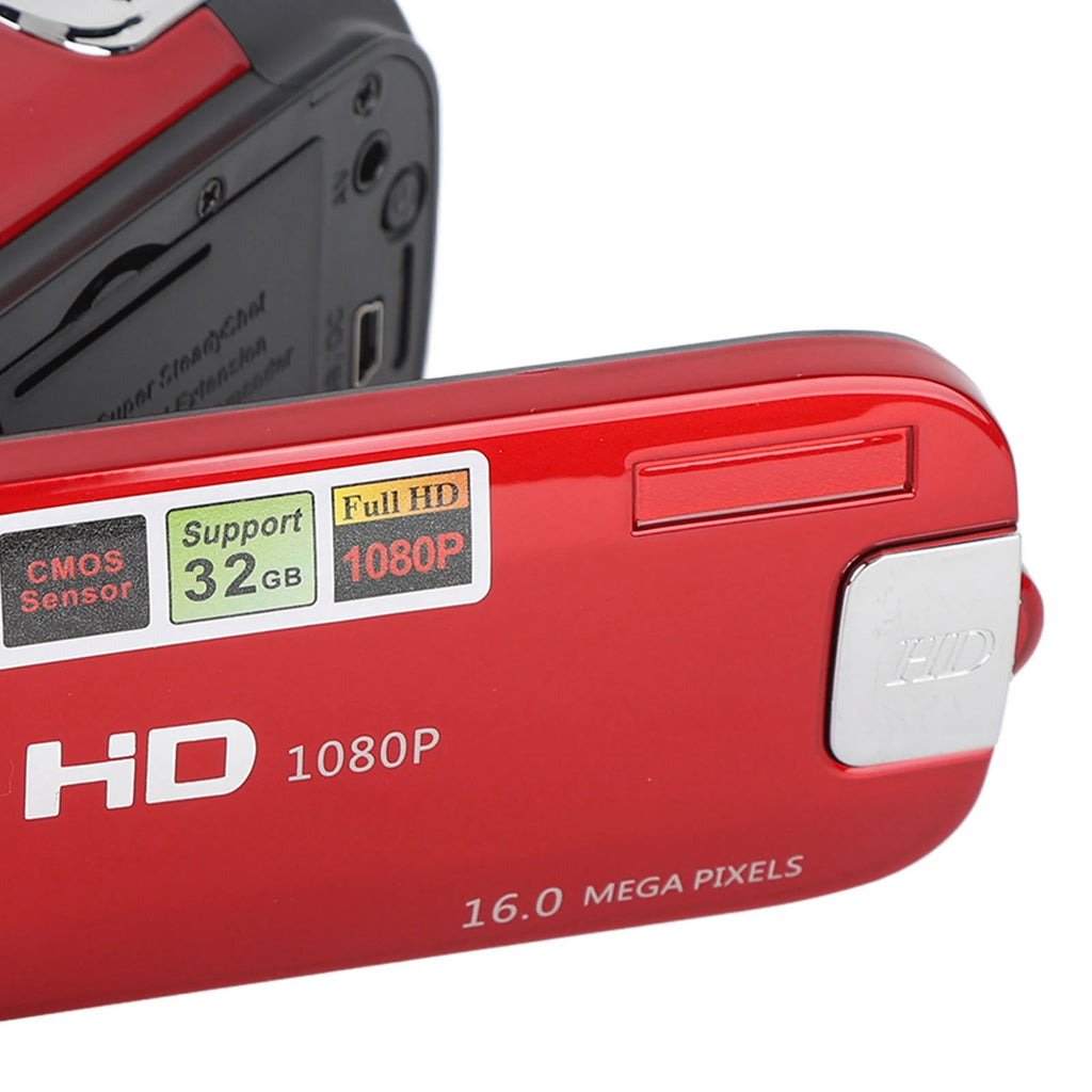 4K 48MP Ultra HD Digital Camcorder 2.7in 180° Rotatable Screen 16X Digital Zoom Video Camera for Vlogging Travel with USB Cable