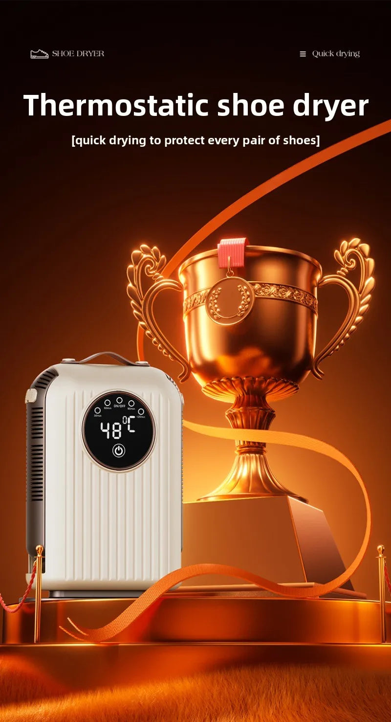 2025 NEW Electric Footwear Dryer: For Shoes & Boots, Quick Dry, Deodorizer, Waterproof, with Timer & 48℃ Constant Temperature