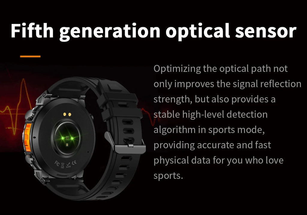 2026 m. Naujas „T-REX 3“ GPS sportinis išmanusis laikrodis vyrams, kompasas, 10 ATM, atsparus vandeniui, 24/7 sveikatos stebėjimas, pokalbiai, GPT, „Bluetooth“ skambučiai, išmanusis laikrodis