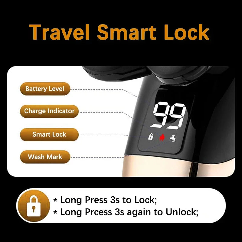 5 IN 1 elektrinis skustuvas, elektrinis skustuvas, įkraunamas skutimosi aparatas vyrams, barzdos skustuvas, drėgnas ir sausas, dvigubo naudojimo, vandeniui atsparus, greitas įkrovimas