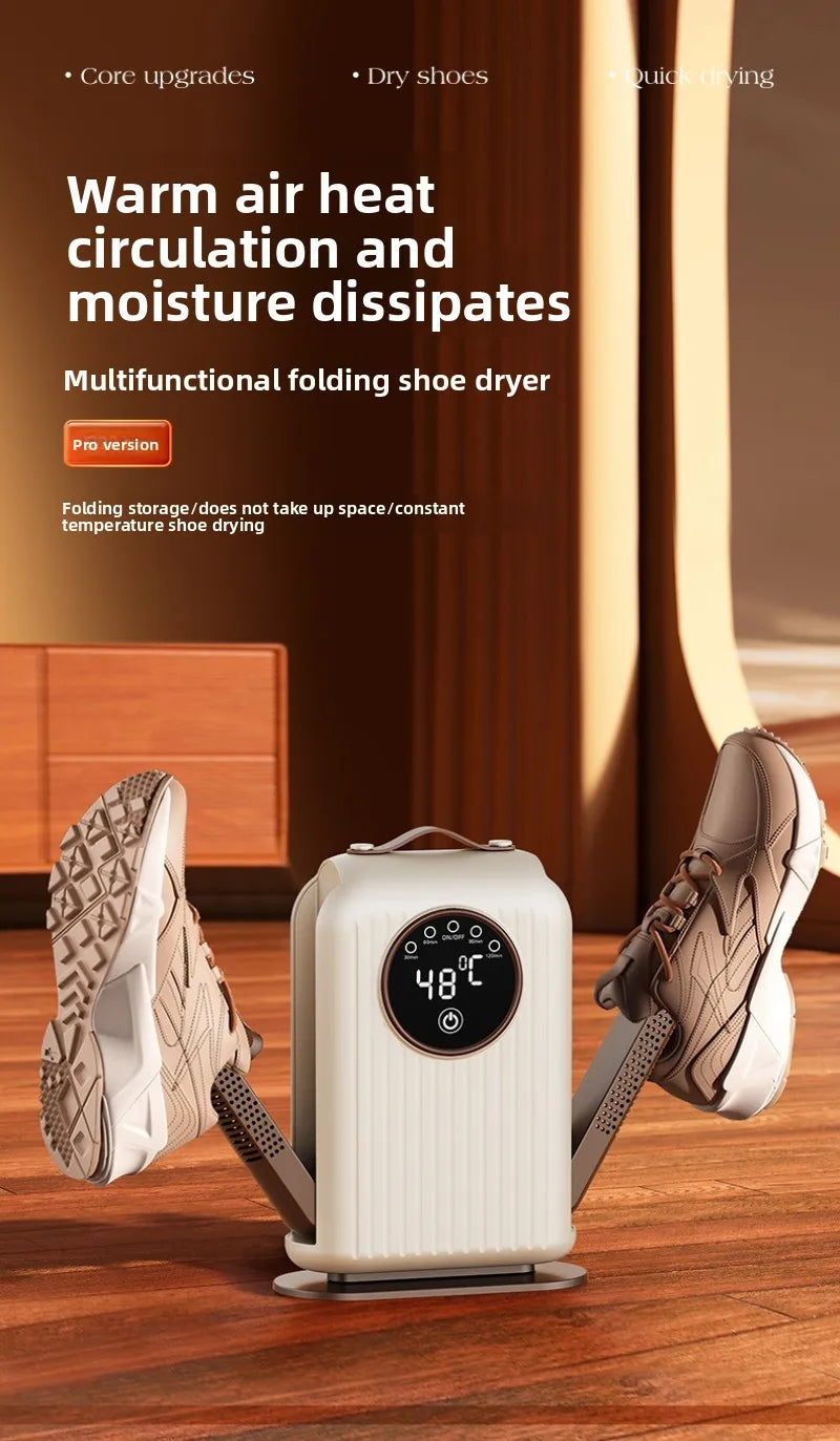 2025 NEW Electric Footwear Dryer: For Shoes & Boots, Quick Dry, Deodorizer, Waterproof, with Timer & 48℃ Constant Temperature