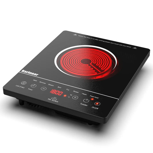 Portable 1-Plate Ceramic Hob 2000W