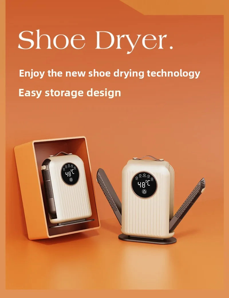 2025 NEW Electric Footwear Dryer: For Shoes & Boots, Quick Dry, Deodorizer, Waterproof, with Timer & 48℃ Constant Temperature
