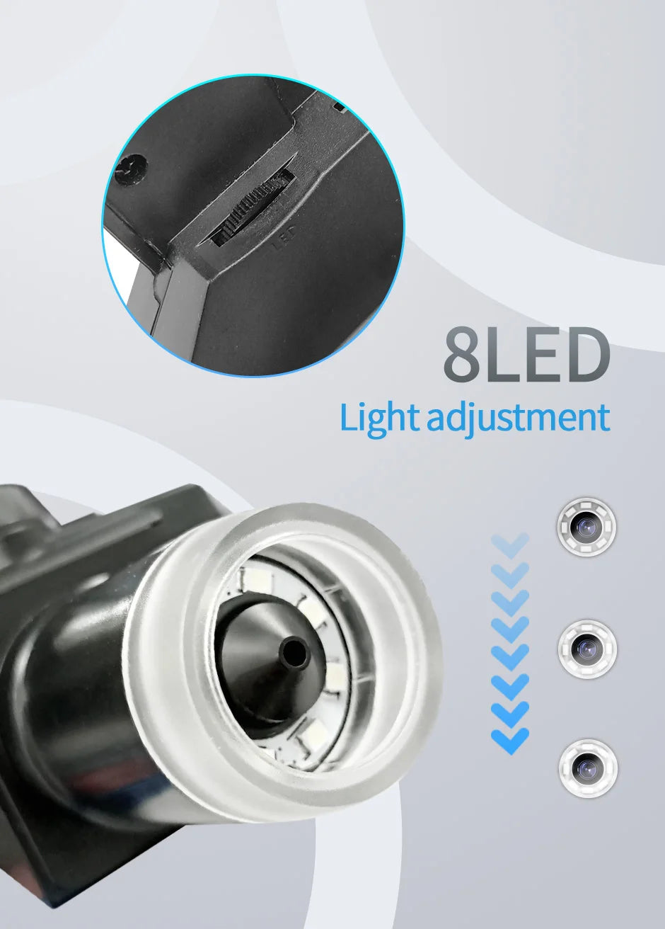 5.5" LCD Digital Microscope 1000X 1080P Coin Microscope Magnifier with Stand Soldering Microscope for Electronics Repair