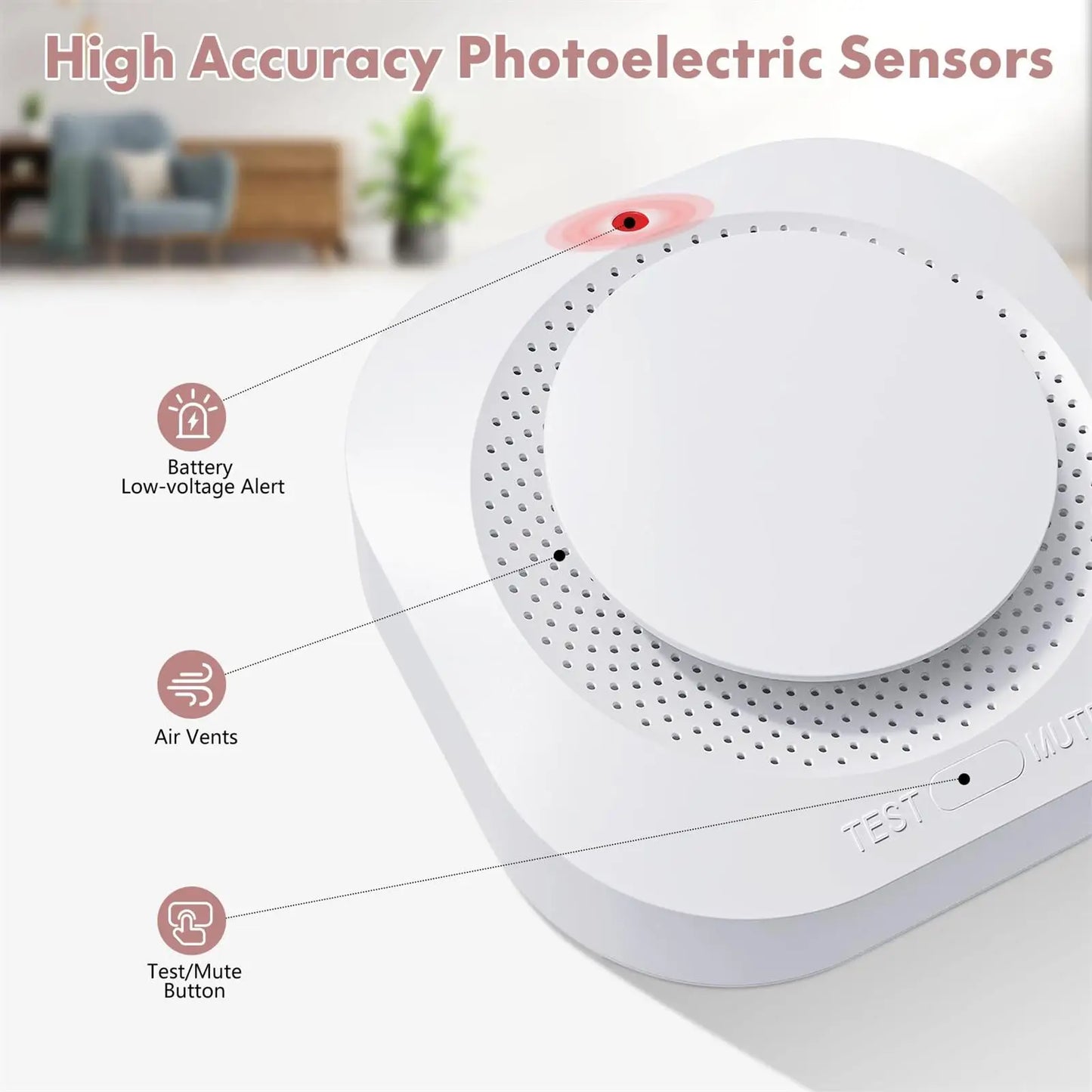 Smart WiFi Smoke Sensor