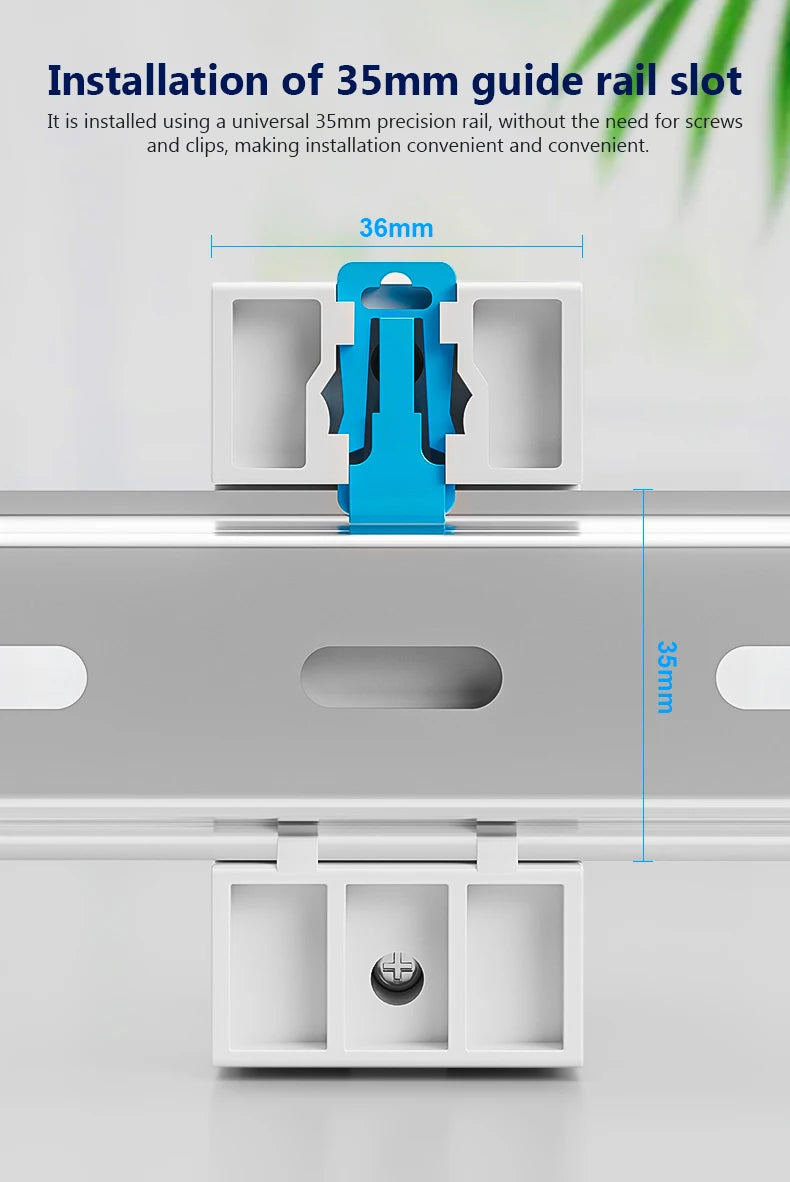100A „Tuya WiFi“ DIN bėgelio galios ir energijos skaitiklis AC50–320V išmanusis elektros energijos skaitiklis skaitmeninis ekranas su įtampos kreive ir ampermetras GR2PW