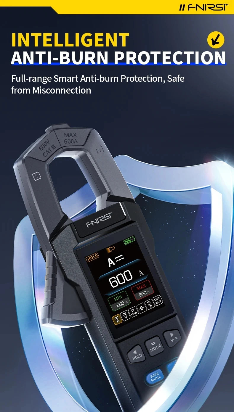 Smart Digital Clamp Multimeter DMC-100 – 10000 Counts True Measurement Tool